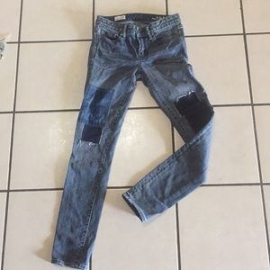 GAP1969/ Patched jeans/ Size 25r #308